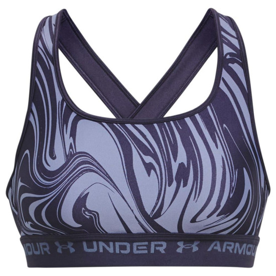 Under Armour Γυναικείο μπουστάκι Crossback Mid Print Bra